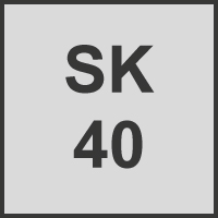Steilkegel SK40
