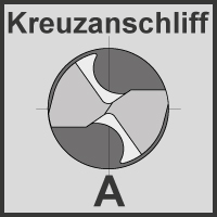 Kreuzanschliff Form A
